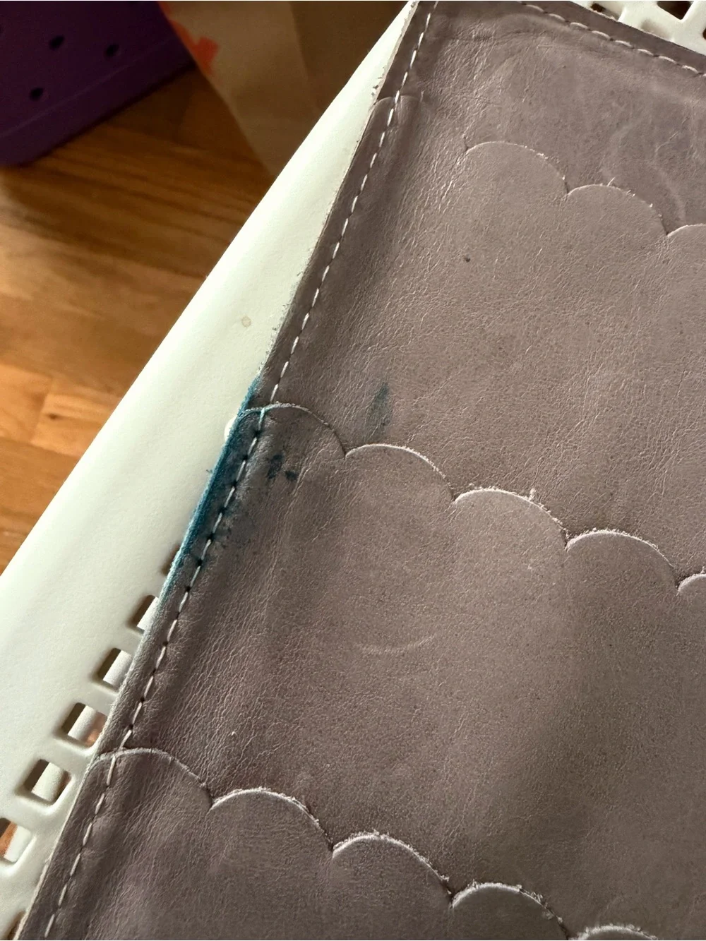 Foxy Fix Leather Dusky Lavender A5 Perfect Fit Notebook Cover